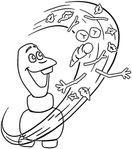 imprimer coloriage Reine Des Neiges 2 pour enfant