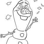 coloriage Reine Des Neiges 2 pour enfants à télécharger