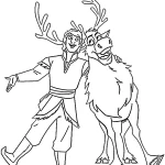coloriage Reine Des Neiges 2 a dessiner en ligne