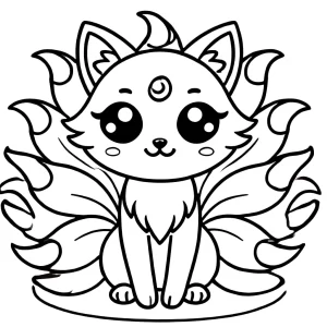 coloriage Renard pour enfant