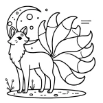 coloriage Renard a imprimer gratuitement