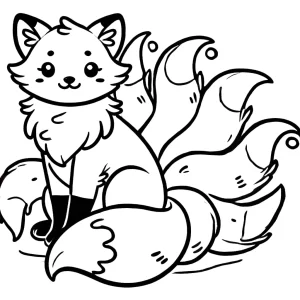 coloriage Renard d