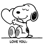 coloriage Snoopy à imprimer gratuitement pdf