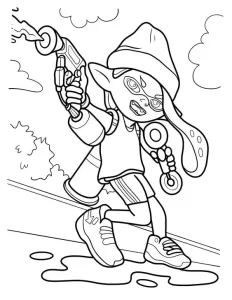coloriage Splatoon en ligne