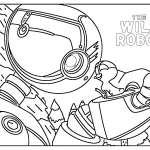 coloriage The Wild Robot et dessin a imprimer