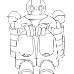coloriage The Wild Robot et dessins