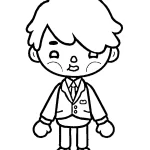 coloriage Toca Boca à imprimer