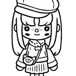 coloriage Toca Boca à imprimer gratuit