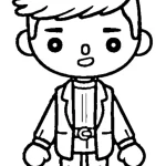 coloriage Toca Boca gratuit