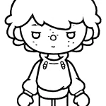 coloriage Toca Boca de pour enfants