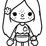 télécharger coloriage Toca Boca gratuit