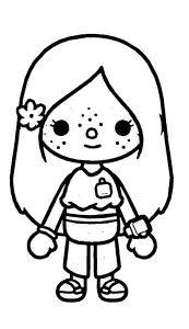 télécharger coloriage Toca Boca gratuit