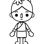 télécharger coloriage Toca Boca gratuit