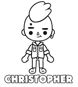 coloriage Toca Boca a dessiner en ligne