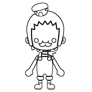 coloriage Toca Boca en ligne pour enfant
