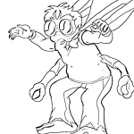 imprimer coloriage Tortue Ninja gratuit