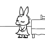 image pour coloriage Trotro enfant