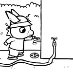 coloriage Trotro à imprimer pour enfants
