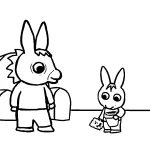 coloriage Trotro a dessiner en ligne