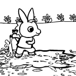 coloriage Trotro pour enfant à imprimer