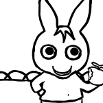 coloriage Trotro en ligne pour enfant