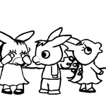 imprimer coloriage Trotro pour enfant