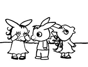 imprimer coloriage Trotro pour enfant