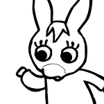 coloriage Trotro pour enfants