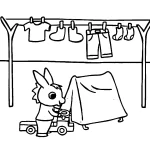 coloriage Trotro a colorier en ligne gratuitement