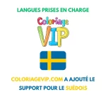 Coloriagevip.com : ännu roligare på svenska !