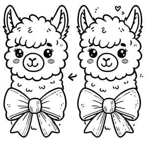coloriage Alpaga pour enfant de 10 ans