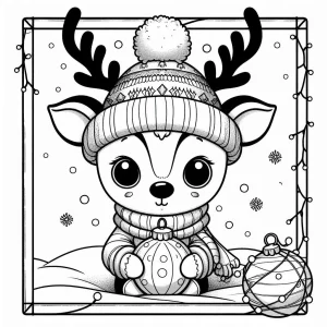 coloriage Boule De Noel pour bebe a imprimer