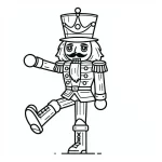 coloriage Casse noisette a dessiner en ligne