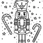 coloriage Casse noisette pour bebe a imprimer