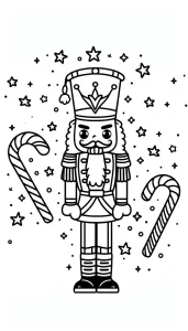 coloriage Casse noisette pour bebe a imprimer