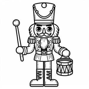 coloriage Casse noisette de pour enfants