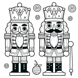 coloriage Casse noisette a imprimer gratuit