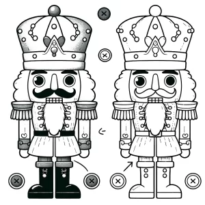 coloriage Casse noisette pour enfant de 7 ans
