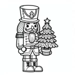coloriage Casse noisette educatif pour enfant