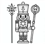 coloriage Casse noisette pour enfant a imprimer gratuit