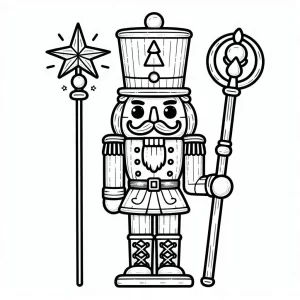 coloriage Casse noisette pour enfant a imprimer gratuit