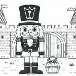 coloriage Casse noisette a colorier en ligne