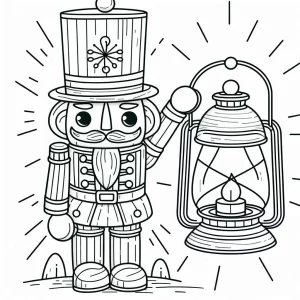 coloriage Casse noisette gratuit a imprimer