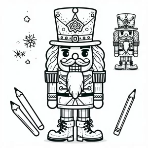 coloriage Casse noisette a imprimer