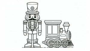 coloriage Casse noisette a colorier en ligne