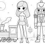 coloriage Casse noisette gratuit