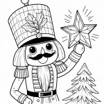 coloriage Casse noisette a imprimer