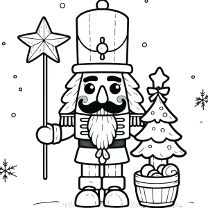 coloriage Casse noisette à imprimer pour enfant de 12 ans