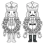 coloriage Casse noisette pour enfant de 7 ans