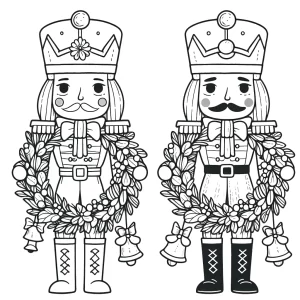 coloriage Casse noisette pour enfant de 7 ans